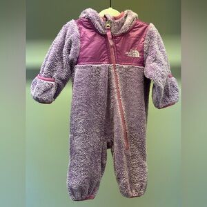 The North Face Lavender Kids Footie